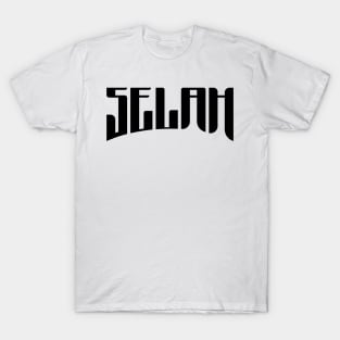 Selah Emblem Christian Shirt - Black Ink T-Shirt